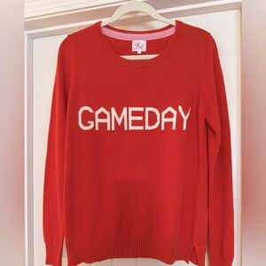 Orange gameday sweater